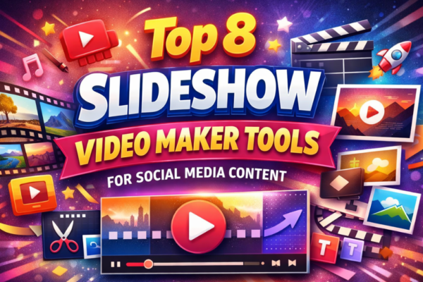 Top 8 Slideshow Video Maker Tools for Social Media Content