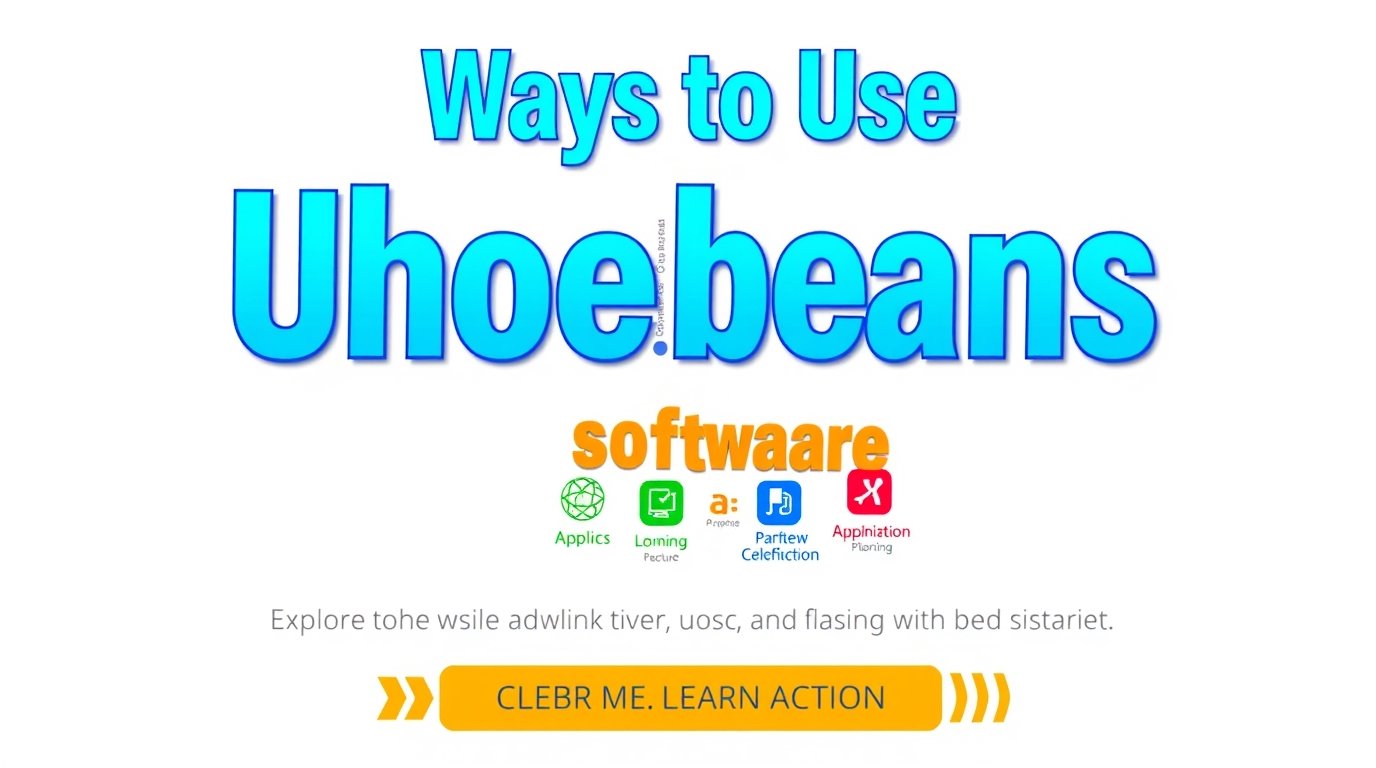 ways to use uhoebeans software