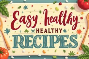easy healthy recipes heartarkable