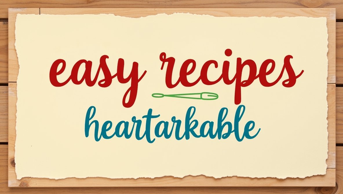 easy recipes heartarkable