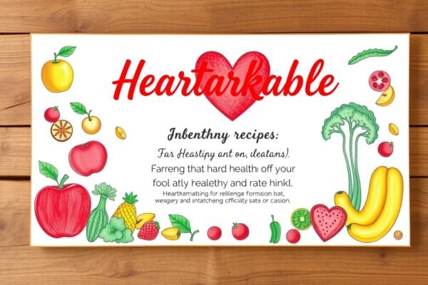 healthy recipes heartarkable