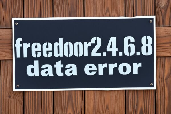 freedoor2.4.6.8 data error