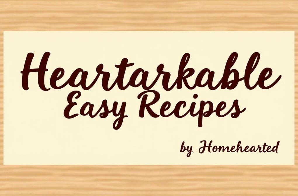 heartarkable easy recipes by homehearted