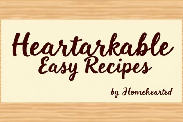 heartarkable easy recipes by homehearted