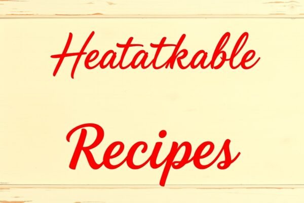 recipes heartarkable